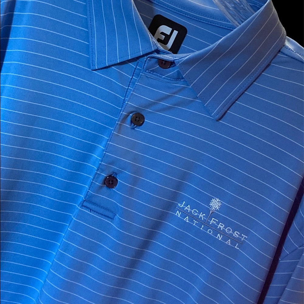 FOOTJOY GOLF POLO JACK FROST NATIONAL LOGO